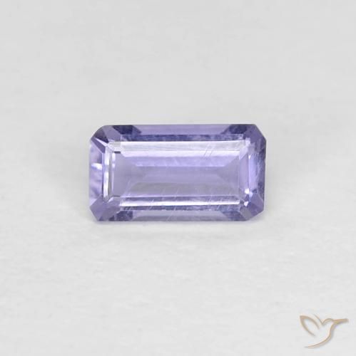 0.21 ct Octagon Cut Iolite, 5 x 2.8 mm From Madagascar, Photo A