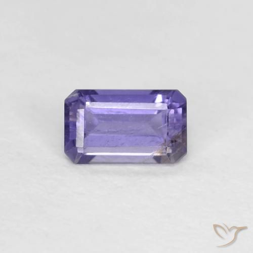 0.27 ct Octagon Cut Iolite, 4.9 x 3 mm From Madagascar, Photo A