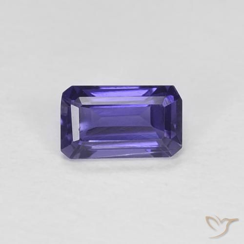 0.28 ct Octagon Cut Iolite, 5 x 3.1 mm From Madagascar, Photo A