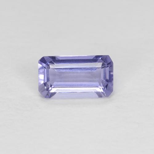 Iolita Violeta Corte octagonal de 0.22 ct de Madagascar, dimensión 4,9 x 2,8mm, piedra preciosa natural No tratado, claridad vvs-vs, Iolita de 1 pieza en color medium light-violet, dureza Mohs de 7 - 7.5 Adecuado para joyas de uso diario, Photo A