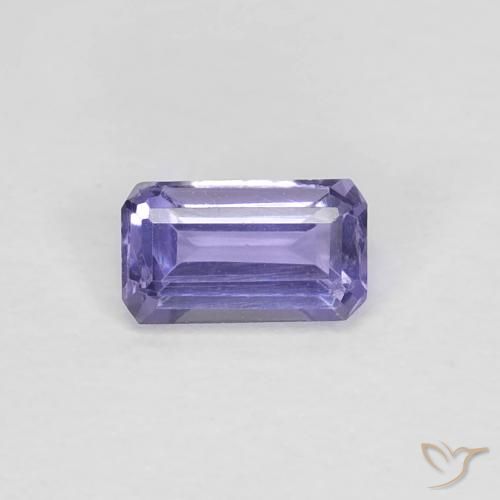 0.25 ct Octagon Cut Iolite, 5 x 2.9 mm From Madagascar, Photo A