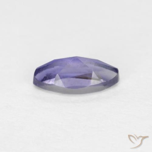 Iolite Gemstone in 6 x 3 mm (calibrated) Size for Sale, Iolite Stone in Dark Bluish Purple Color