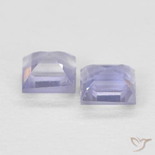 Iolite Gemstones in 2.6 x 2.5 mm Size for Sale, Iolite Stones in Medium Light-Violet Color