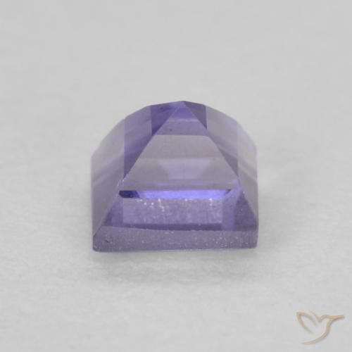 Iolite Gemstone in 3.3 x 3.2 mm Size for Sale, Iolite Stone in Dark Bluish Purple Color