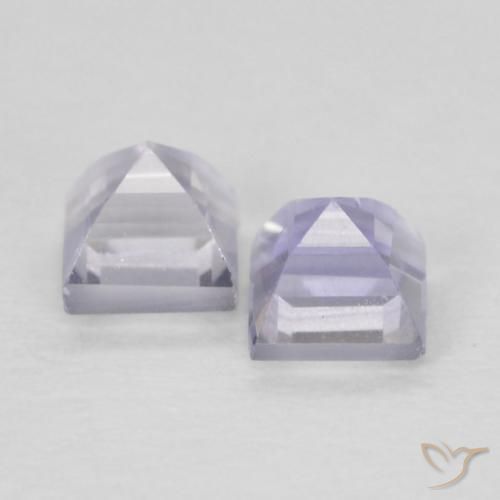 Iolite Gemstones in 2.7 x 2.6 mm Size for Sale, Iolite Stones in Light Purplish Blue Color