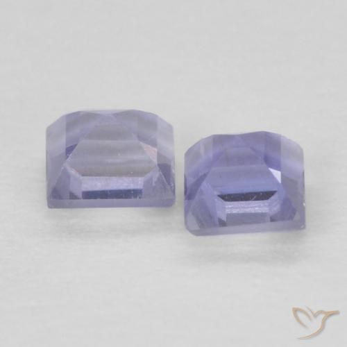 Iolite Gemstones in 2.7 x 2.5 mm Size for Sale, Iolite Stones in Violet Blue Color