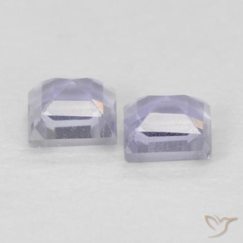 Iolite Gemstones in 2.7 x 2.6 mm Size for Sale, Iolite Stones in Light Sky Blue Color