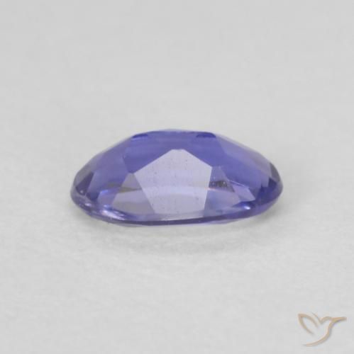 Iolite Gemstone in 4.6 x 2.9 mm Size for Sale, Iolite Stone in Dark Bluish Purple Color