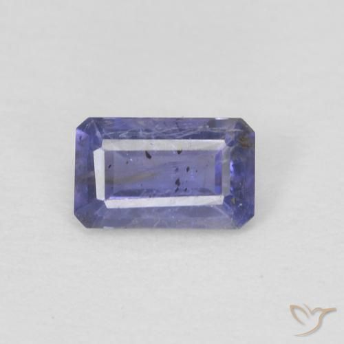 0.24 ct Octagon Cut Iolite, 4.9 x 3 mm From Madagascar, Photo A