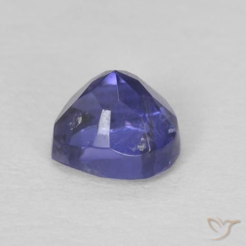 Iolite Gemstone in 4 x 4 mm (calibrated) Size for Sale, Iolite Stone in Dark Blue Color