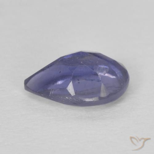 Iolite Gemstone in 6 x 4 mm (calibrated) Size for Sale, Iolite Stone in Silverish Blue Color