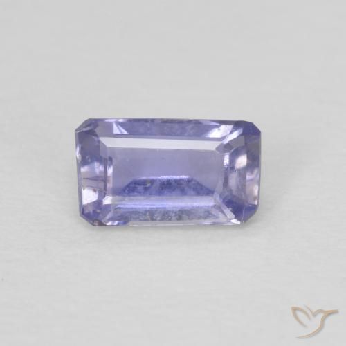 0.21 ct Octagon Cut Iolite, 4.9 x 2.9 mm From Madagascar, Photo A