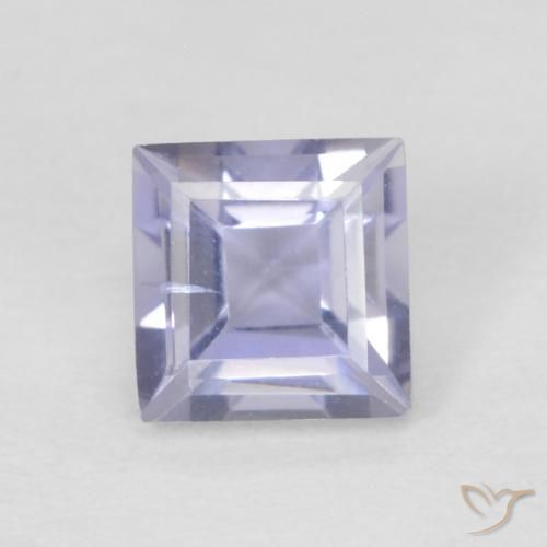 0.33ct Natural Pinkish Violet Iolite, Square, VVS