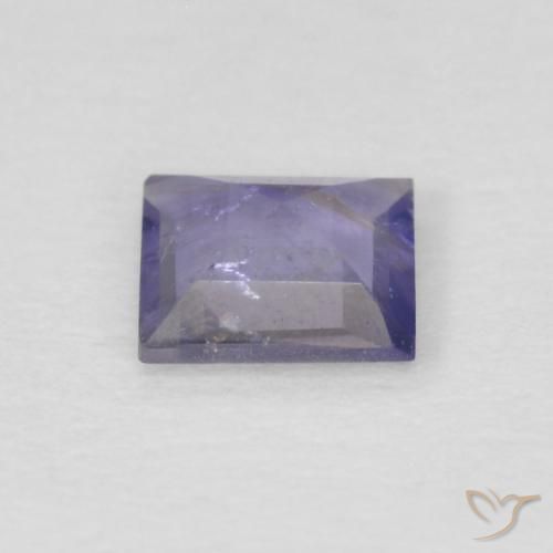 Iolite Gemstone in 4 x 4 mm (calibrated) Size for Sale, Iolite Stone in Dark Bluish Purple Color