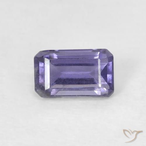 0.29 ct Octagon Cut Iolite, 5 x 3 mm From Madagascar, Photo A