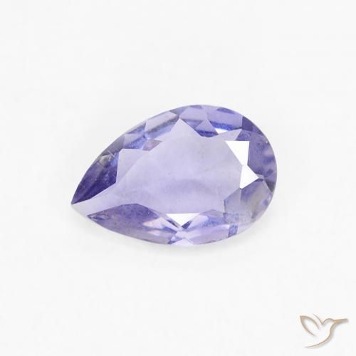 0.28ct Natural Medium Light-Violet Iolite, Pear Shape, VS