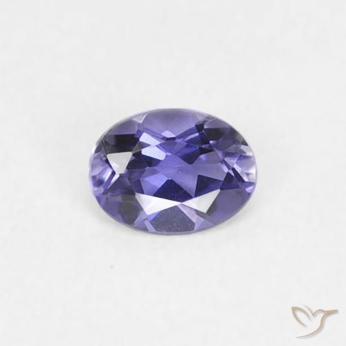 0.16ct Natural Deep Violet Iolite, Oval, VS
