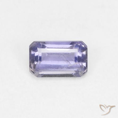 0.32ct Natural Medium Light-Violet Iolite, Emerald Cut, VS-SI