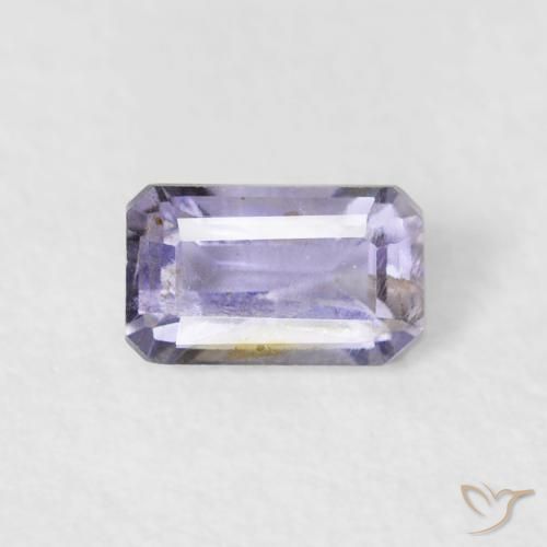 0.29ct Natural Medium Light-Violet Iolite, Emerald Cut, VS-SI