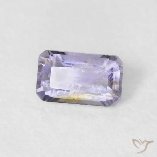 0.29 ct Violet Iolite Stone, Natural Iolite in Octagon Step Cut Shape for Sale
