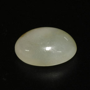 6.78 ct Multicolor Jadeite Gemstone, Jadeite Gem in Oval Cabochon Shape for Sale.