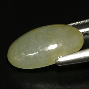 Jadeite Gemstone in 13.7 x 8.7 mm Size for Sale, Jadeite Stone in Multicolor Color