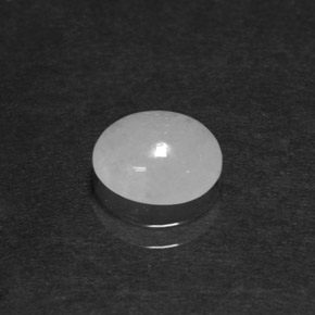 1.84 ct White Jadeite Gemstone, Jadeite Gem in Oval Cabochon Shape for Sale.