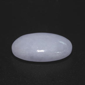 11.83 ct Blue Jadeite Stone, Natural Jadeite in Oval Cabochon Shape for Sale