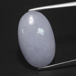 10.99 ct Blue Jadeite Gemstone, Jadeite Gem in Oval Cabochon Shape for Sale.