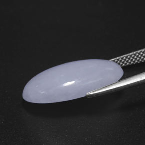 Jadeite Gemstone in 18.9 x 11.9 mm Size for Sale, Jadeite Stone in Lavender Color