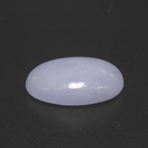 9.84 ct Blue Jadeite Stone, Natural Jadeite in Oval Cabochon Shape for Sale