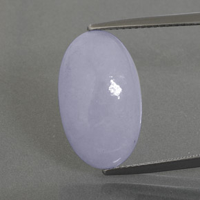 10.92 ct Blue Jadeite Gemstone, Jadeite Gem in Oval Cabochon Shape for Sale.