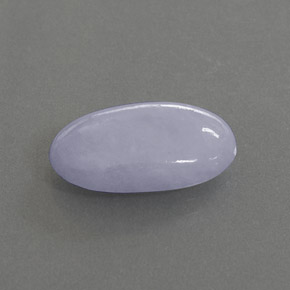 9.89 ct Blue Jadeite Stone, Natural Jadeite in Oval Cabochon Shape for Sale