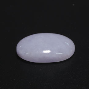 12.67 ct Blue Jadeite Stone, Natural Jadeite in Oval Cabochon Shape for Sale