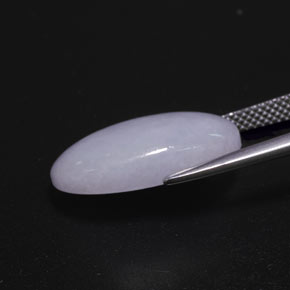 Jadeite Gemstone in 18.9 x 11.8 mm Size for Sale, Jadeite Stone in Lavender Color