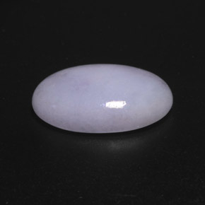 10.85 ct Blue Jadeite Stone, Natural Jadeite in Oval Cabochon Shape for Sale