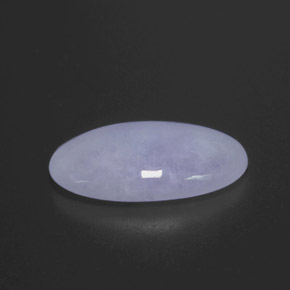 9.27 ct Blue Jadeite Stone, Natural Jadeite in Oval Cabochon Shape for Sale