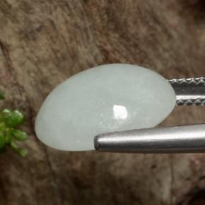 Jadeite Gemstone in 13.9 x 11.6 mm Size for Sale, Jadeite Stone in Multicolor Color