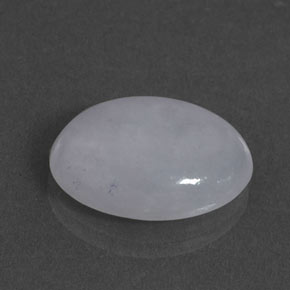 11.27 ct Blue Jadeite Stone, Natural Jadeite in Oval Cabochon Shape for Sale