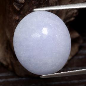 Светло-фиолетовый Жадеит Камень - 13.1ct Овал Кабошон (ID: 382834)
