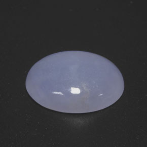 10.61 ct Blue Jadeite Stone, Natural Jadeite in Oval Cabochon Shape for Sale