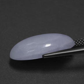 Jadeite Gemstone in 18.6 x 11.3 mm Size for Sale, Jadeite Stone in Lavender Color