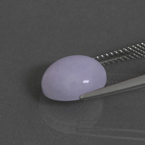 Jadeite Gemstone in 11.3 x 9.6 mm Size for Sale, Jadeite Stone in Lavender Color
