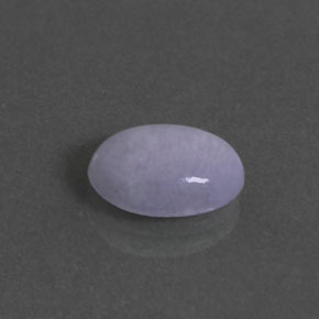 2.33 ct Blue Jadeite Stone, Natural Jadeite in Oval Cabochon Shape for Sale