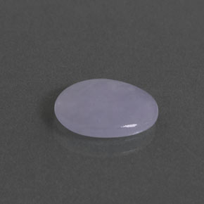 2.17 ct Blue Jadeite Stone, Natural Jadeite in Oval Cabochon Shape for Sale