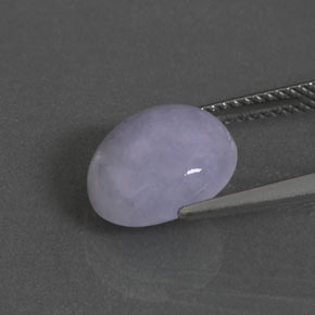 Jadeite Gemstone in 11.2 x 9.8 mm Size for Sale, Jadeite Stone in Lavender Color