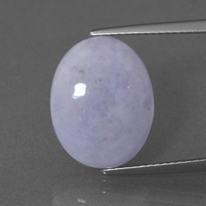 9.36 ct Blue Jadeite Gemstone, Jadeite Gem in Oval Cabochon Shape for Sale.