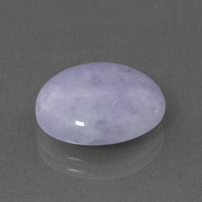 9.36 ct Blue Jadeite Stone, Natural Jadeite in Oval Cabochon Shape for Sale