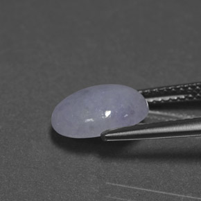 Jadeite Gemstone in 10 x 8 mm (calibrated) Size for Sale, Jadeite Stone in Lavender Color