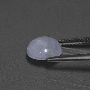 Jadeite Gemstone in 9 mm (calibrated) Size for Sale, Jadeite Stone in Lavender Color